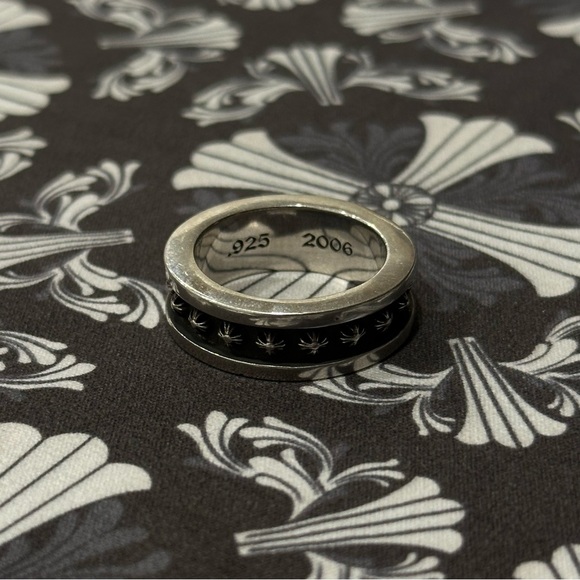 Chrome Hearts Mini Plus CH Ring Size 9